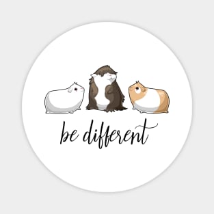 Be Different - Guinea Pig Lover gift Magnet